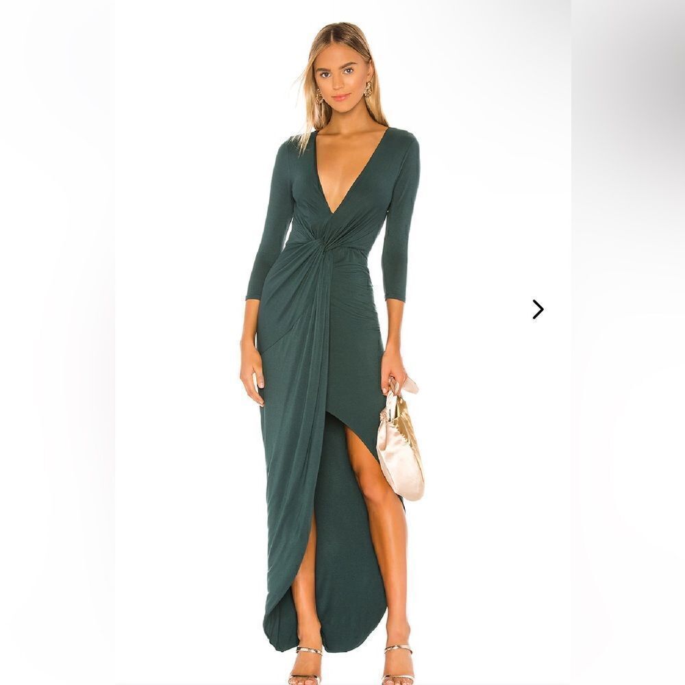 Lovers And Friends Sundance maxi dress midi soft jersey stretch knit Revolve M